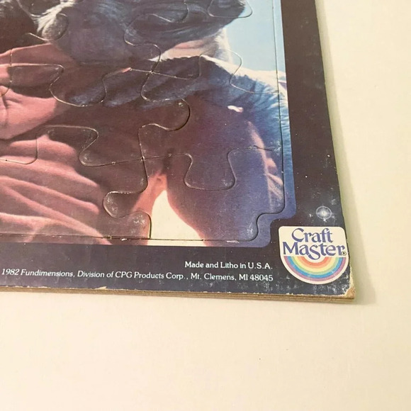 Vintage 1982 ET The Extra Terrestrial 15 Piece Tray Puzzle  Craft Master - Picture 3 of 16